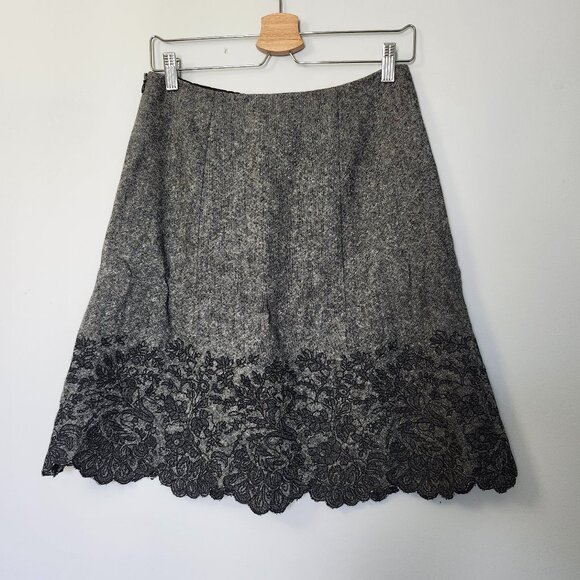 ANN TAYLOR | Wool Skirt - Picture 1 of 9